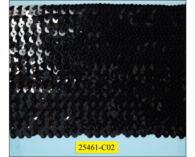 Sequin 6mm Stretch 14 Rows Band 4  7/8" 