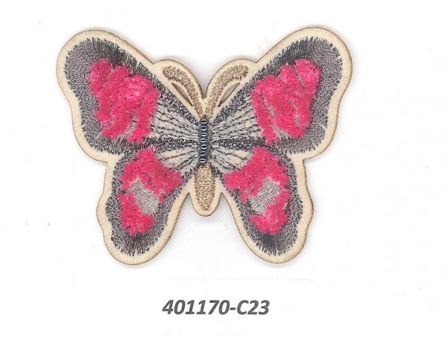 Gold/Red Butterfly 