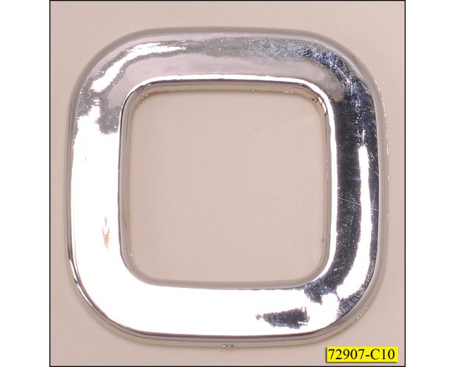 Square Plastic Ring Inner Diameter 3.1cm and Outer Diameter 5cm Nickel