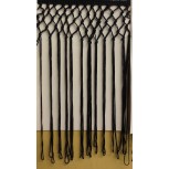 Fringe handmade Classical Net Tassel 12" Black