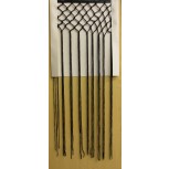 Fringe handmade Classical Net Tassel 20" Black