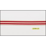 Grosgrain Ribbon with 2 Striped 3/8"