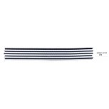 3/4" Stripe polyester tape WHT/BLK/WHT/BLK