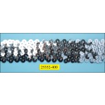 3 rows stretch Sequin 1 1/8"