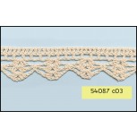 Crochet Cotton Scalloped Lace 1 1/2"