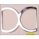 Buckle Metal Double "D" Ring