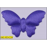 Puffy Butterfly -Purple
