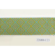 1-1/16" Multicolor jacquard tape
