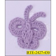 Crochet Flower  1" 