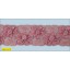 Beaded Stretch Lace Floral Design 2"