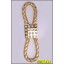 Buckles loop with square stones Gold
