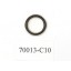 Steel Flat Ring -ID-3/8"  NICKEL
