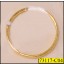Ring Thin Inner Diameter 1/2" Gold