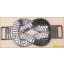 Buckle Attachment with Slider both End Knot Design Gunmetal