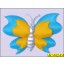 Blue and Yellow Butterfly